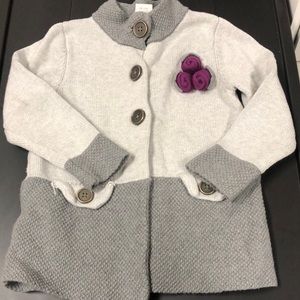 Max studio girls coat gently used size 3T